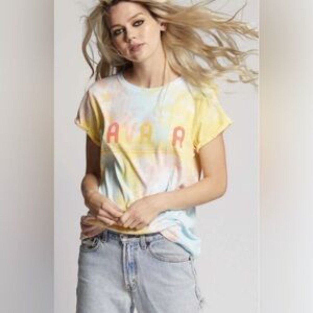 Project Karma Tie-Dye T-Shirt Havana Size Small NWOT